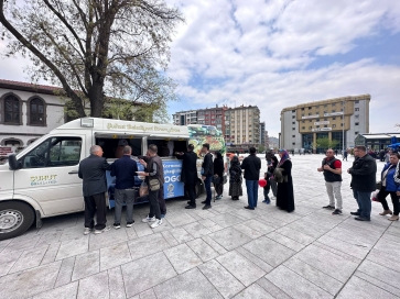 Yerli ve Milli Aracımız Afyon'da Şuhut Keşkeği ile karşılandı