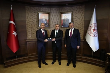 Afyonkarahisar Milletvekillerimiz Ali Özkaya ve Hasan Arslan İle Birlikte Gençlik ve Spor Bakanımız Osman Aşkın Bak'ı Ziyaret Ettik.