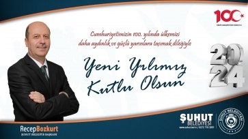 Başkan Bozkurt'tan Yeni Yıl Mesajı