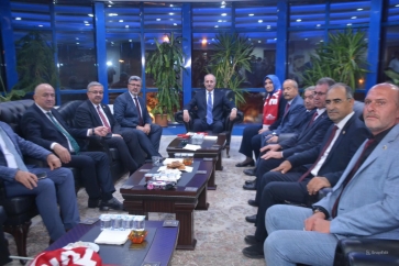 Türkiye Büyük Millet Meclisi Başkanımız Sayın Numan Kurtulmuş'u belediyemizde ağırladık
