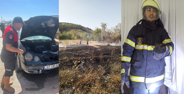 İTFAİYE EKİPLERİMİZDEN YOĞUN MESAİ: YANGIN SÖNDÜRÜLDÜ, CAN DOSTLAR KURTARILDI