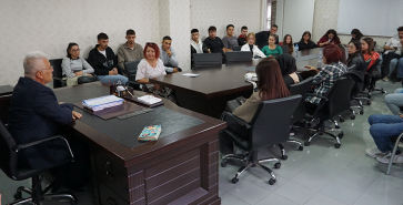 ŞUHUT MYO ÖĞRENCİLERİNDEN BELEDİYEMİZE  ZİYARET