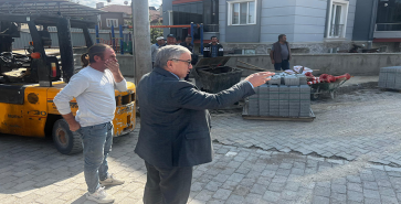 BAŞKAN ÖZAŞKIN, ÇALIŞMALARI YERİNDE İNCELEDİ