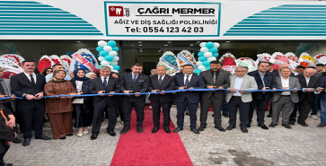 BAŞKAN ÖZAŞKIN: AĞIZ VE DİŞ SAĞLIĞI POLİKLİNİĞİ’NİN AÇILIŞINA KATILDI