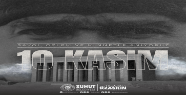 BAŞKAN ÖZAŞKIN’DAN ANLAMLI 10 KASIM MESAJI