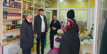 BAŞKAN ÖZAŞKIN’DAN ÇARŞI ESNAFINA ZİYARET