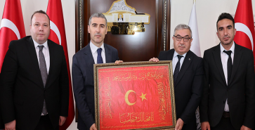 BAŞKAN ÖZAŞKIN’DAN VALİ AKTAŞ’A HAYIRLI OLSUN ZİYARETİ