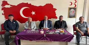 BAŞKAN ÖZAŞKIN, MHP ŞUHUT İLÇE BAŞKANLIĞI BAYRAMLAŞMA PROGRAMINA KATILDI
