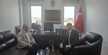 BAŞKAN ÖZAŞKIN’DAN SAVCI ÇİMENOĞLU’NA HAYIRLI OLSUN ZİYARETİ