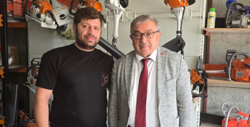 BAŞKAN ÖZAŞKIN’DAN GAZİ HÜSEYİN AVCI’YA ZİYARET