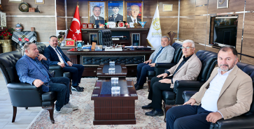SANDIKLI BELEDİYE BAŞKANI ÖZTAŞ’TAN BAŞKAN ÖZAŞKIN’A ZİYARET