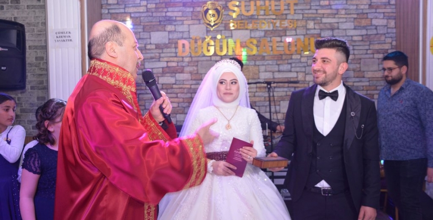 Başkan Bozkurt Kaya ve Kayıran Çiftlerinin Düğün Merasimine Katıldı