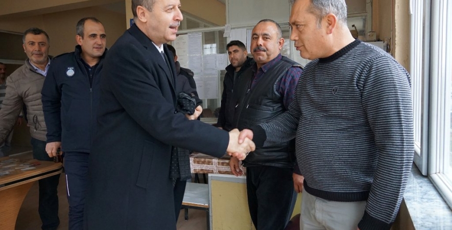 Başkan Bozkurt'tan Belediye Birimlerine Ziyaret