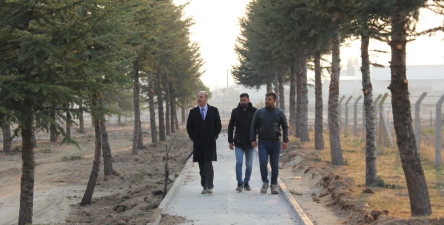 Vizyon  Proje Millet Bahçesi Tamamlanıyor