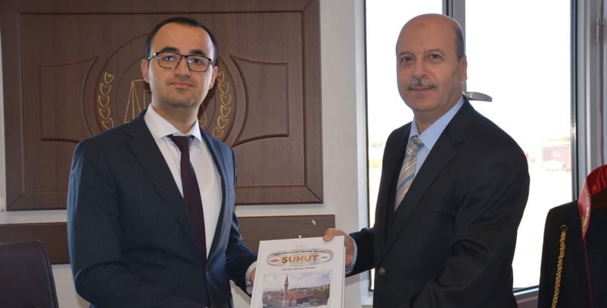 Başkan Bozkurt Cumhuriyet Savcısı Demirci'ye hayırlı olsun ziyaretinde bulundu