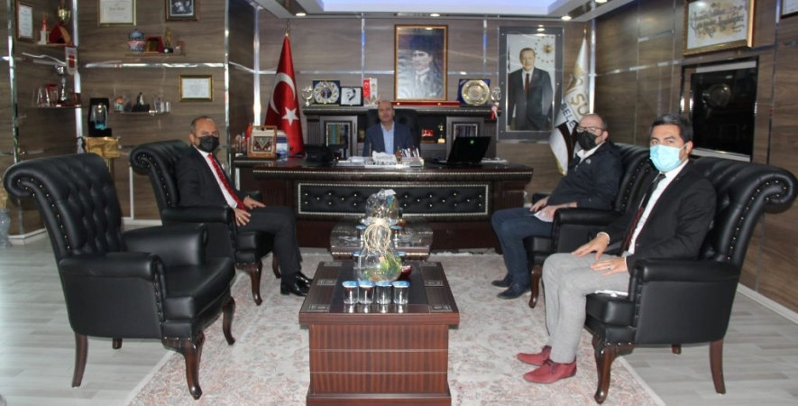 Başkan Bozkurt'a Zafer Kalkınma Ajansı Yetkililerinden Ziyaret