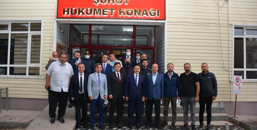 Suyun Fatihi; Prof. Dr. Veysel Eroğlu İlçemizi Ziyaret Etti.