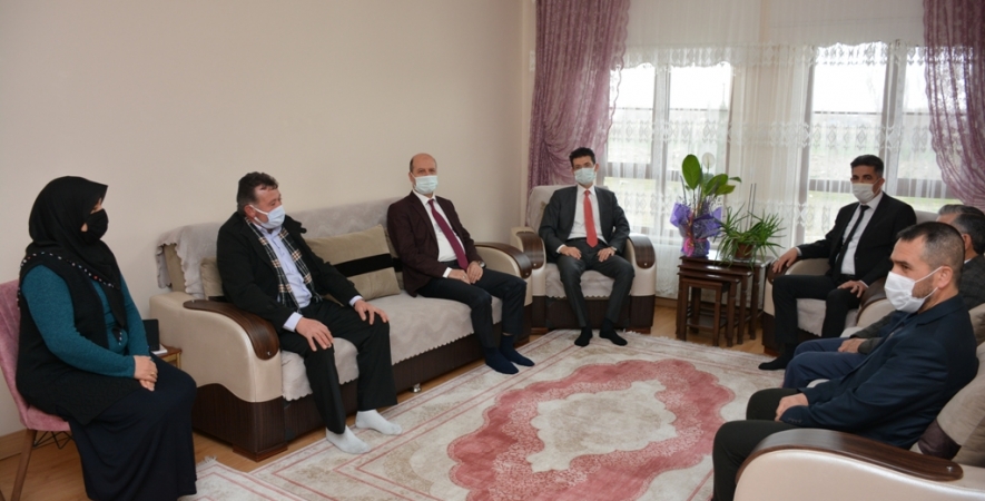 Şuhut'ta Şehit Aileleri Ziyaret Edildi.