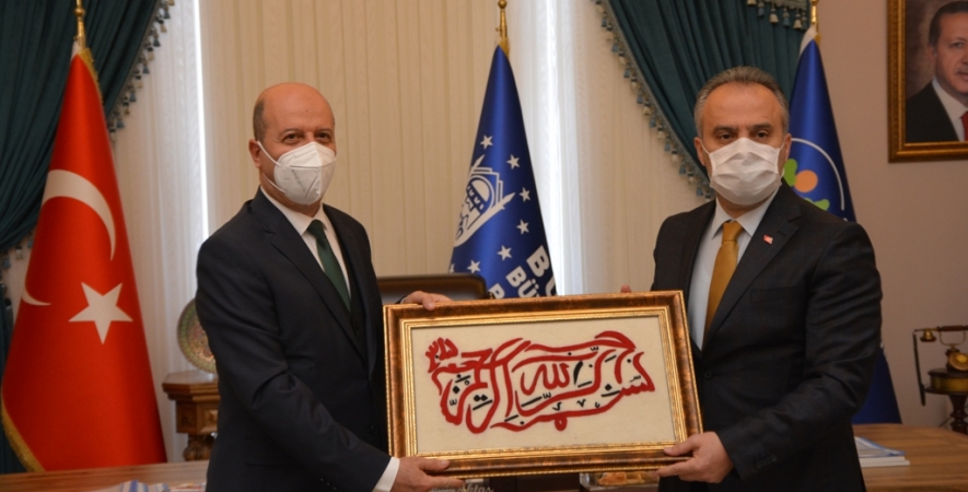 Başkan Bozkurt'tan Bursa Büyükşehir Belediye Başkanına Ziyaret