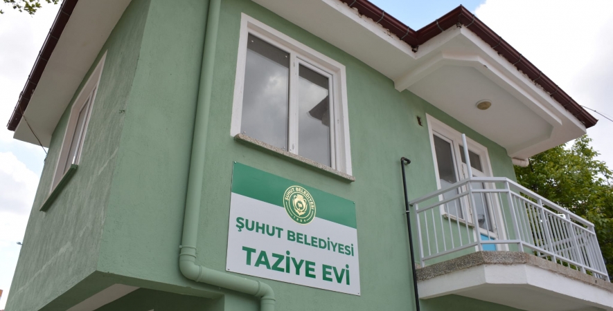 Şuhut Belediyesi Cenaze Hizmetleri Binası Tamamlandı.