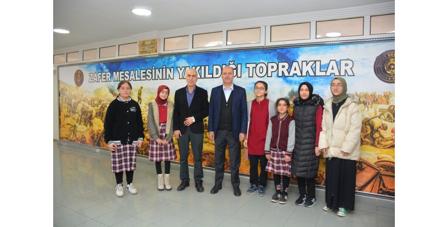 Ziyaretlerinden Dolayı  Şuhut Kız Anadolu İmam Hatip Lisesi Öğrencilerimize ve Ahmet Duymaz Hocamıza Teşekkür Ediyorum.