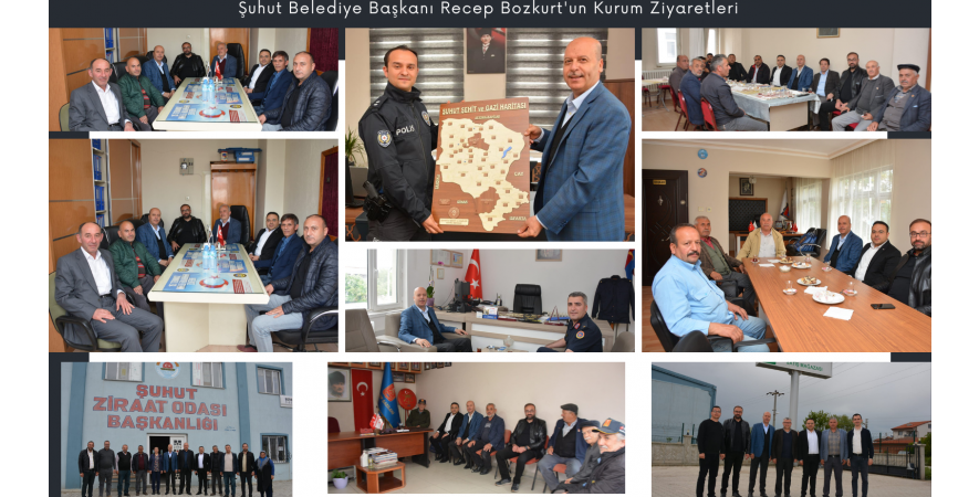 Başkan Bozkurt Kurumlara Ziyaret Gerçekleştirdi