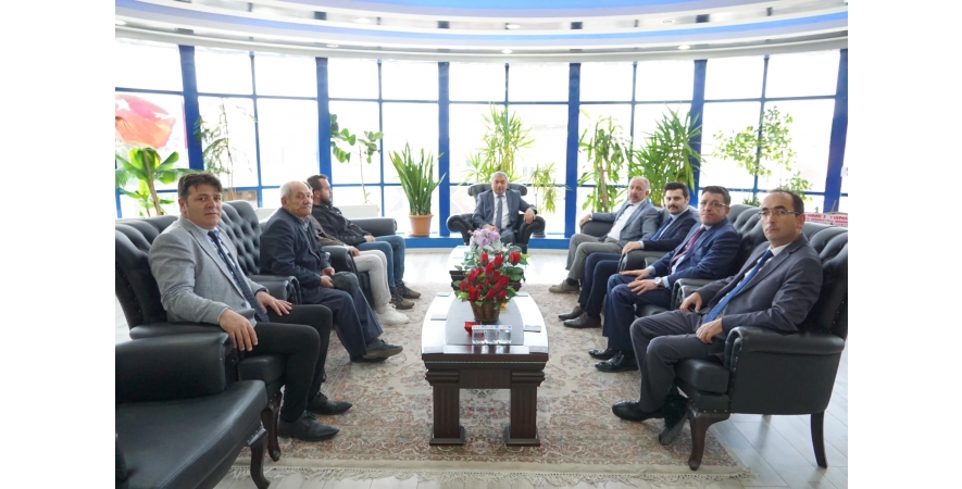 Şuhut Devlet Hastanesi Yönetiminden Belediye Başkanımız Muhittin Özaşkın’a  Ziyaret