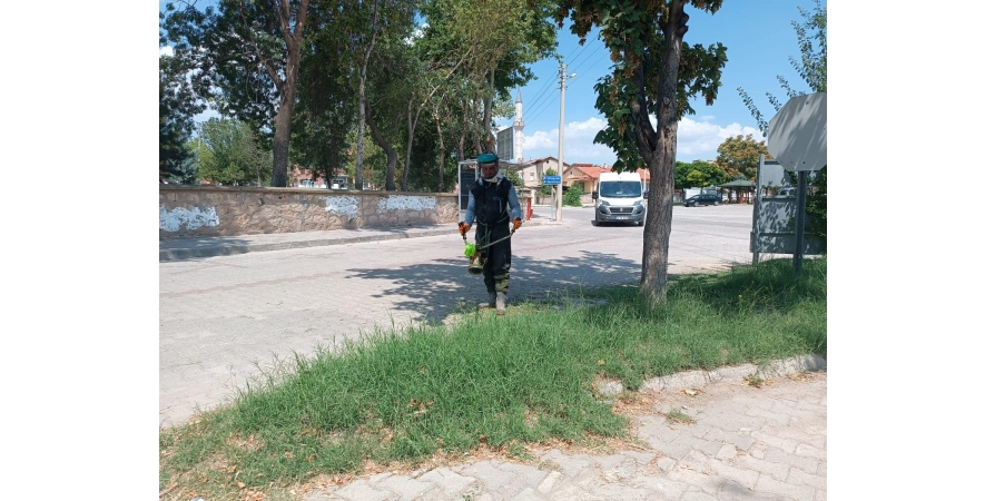  Şuhut Belediyesi Park ve Bahçeler Müdürlüğü'nden Yaz Dönemi Bakım Çalışmaları
