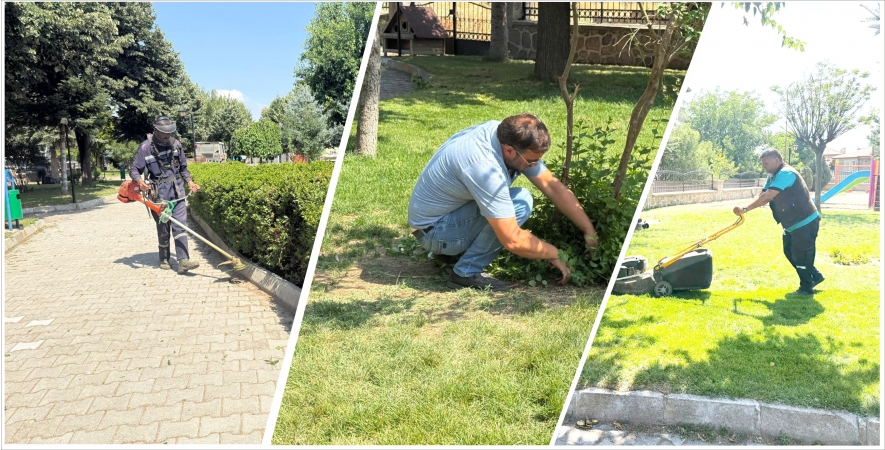 Şuhut’ta Parklar Daha Temiz, Daha Yeşil: Bakım Çalışmaları Aralıksız Sürüyor