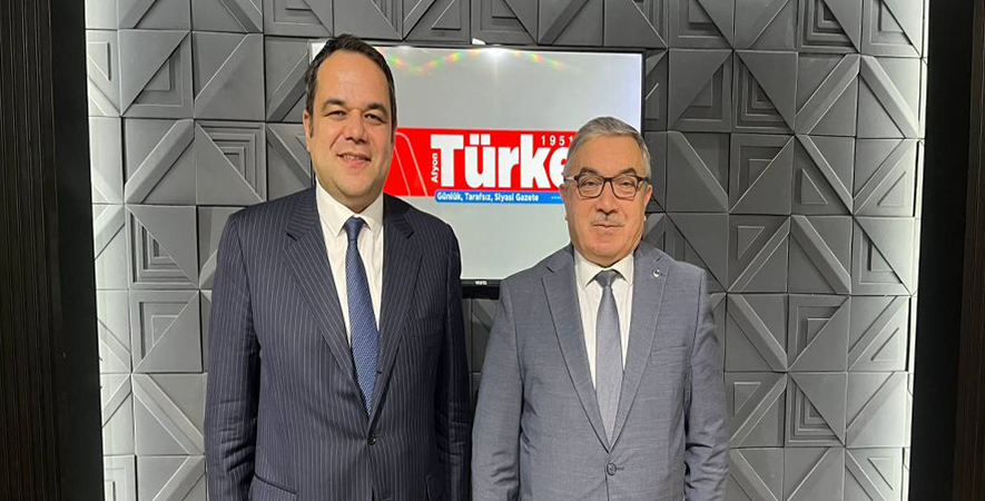 BAŞKAN ÖZAŞKIN, TÜRKELİ GAZETESİ’NİN 75. KURULUŞ YIL DÖNÜMÜNÜ KUTLADI