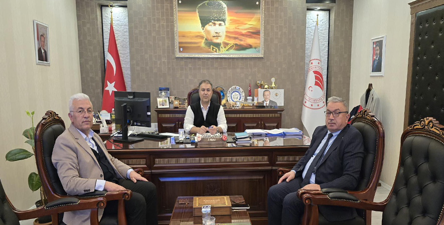 BAŞKAN ÖZAŞKIN KURUM ZİYARETLERİ GERÇEKLEŞTİRDİ