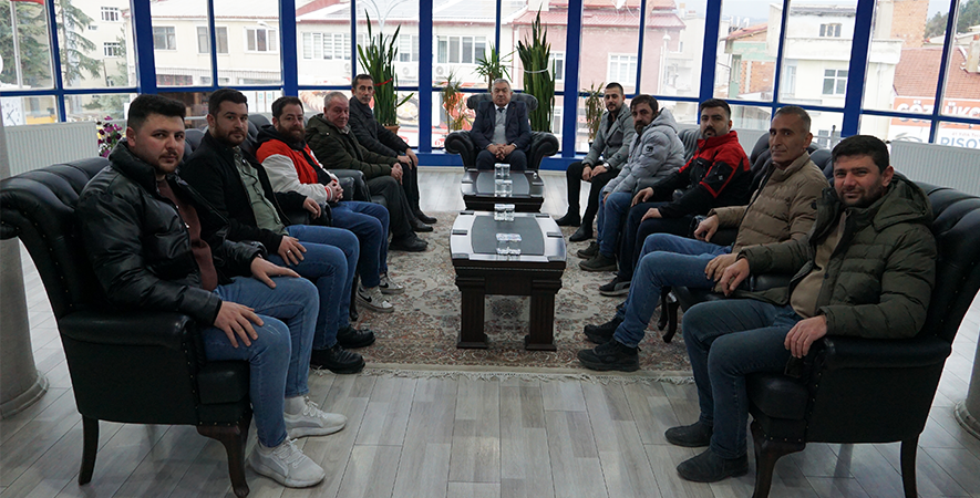 ALİ ALTAN’DAN BAŞKAN ÖZAŞKIN’A ESNAF ZİYARETİ