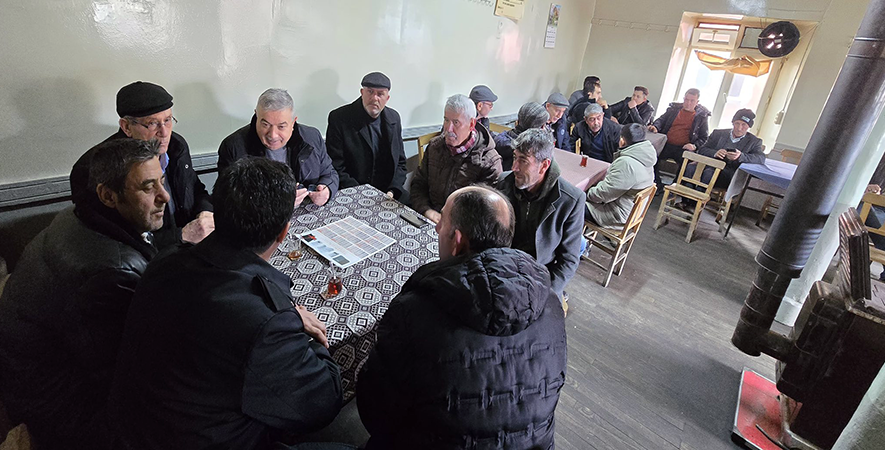 BAŞKAN ÖZAŞKIN ÇAKIRÖZÜ KÖYÜ’NÜ ZİYARET ETTİ