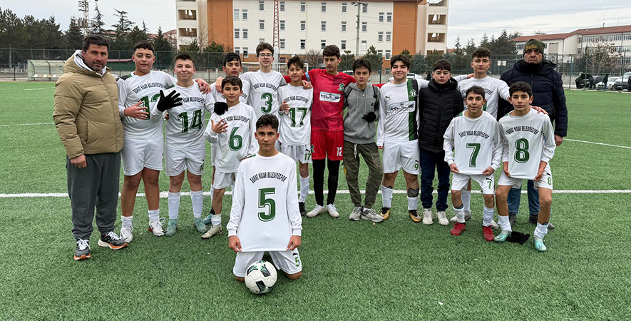 ŞUHUT BELEDİYE HİSAR SPOR U15’TEN 5 GOLLÜ GALİBİYET