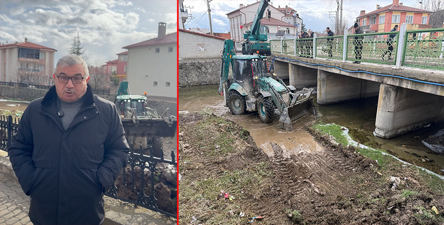 GALİ ÇAYI’NDA TEMİZLİK ÇALIŞMALARI BAŞLADI