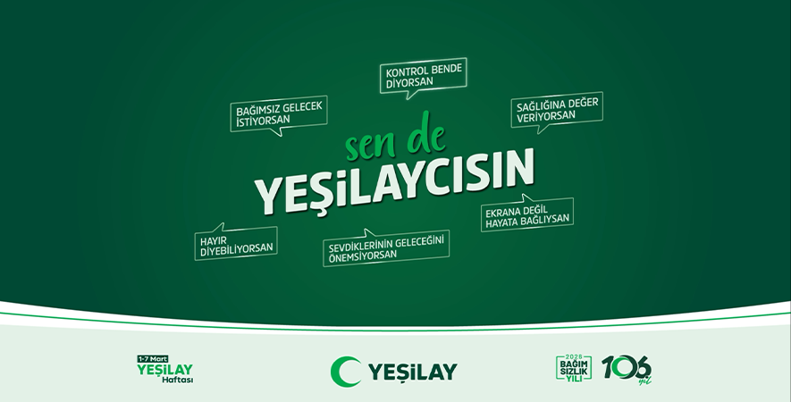 1-7 MART YEŞİLAY HAFTASI KAPSAMINDA FARKINDALIK ÇALIŞMASI
