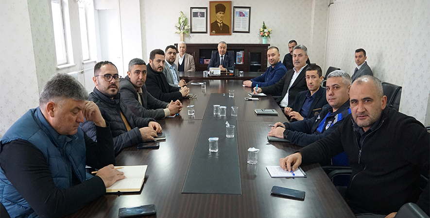 BİRİM MÜDÜRLERİ DEĞERLENDİRME TOPLANTISI YAPILDI