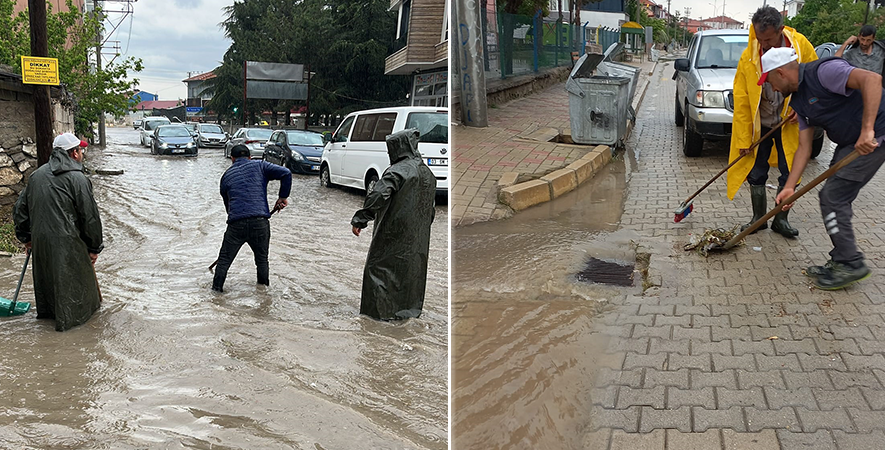 ŞUHUT’TA YAĞMUR ALARMI: EKİPLERİMİZ SAHADAYDI