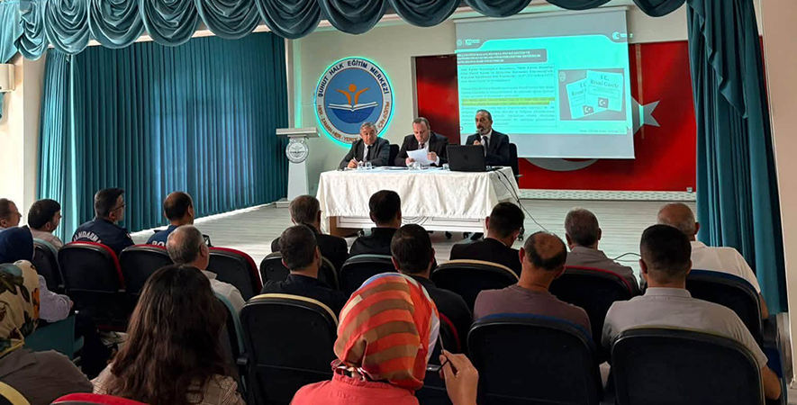 BAŞKAN ÖZAŞKIN,  YENİ EĞİTİM ÖĞRETİM YILI ÖNCESİ HAZIRLIK TOPLANTISI’NA KATILDI