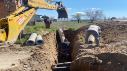 ŞUHUT’TA 3 MAHALLEYE 1500 METRELİK YENİ HAT