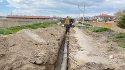 ŞUHUT’TA 3 MAHALLEYE 1500 METRELİK YENİ HAT