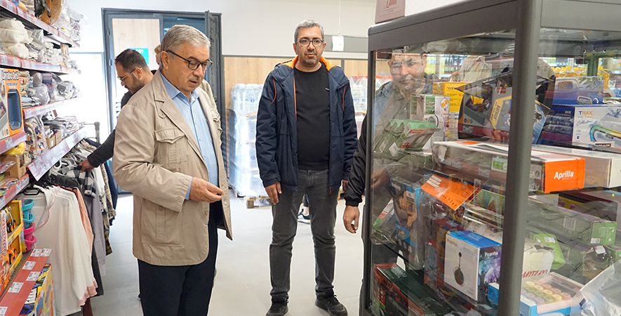 BAŞKAN ÖZAŞKIN: İLÇEMİZDEKİ YATIRIMLARA DESTEK VERİYORUZ