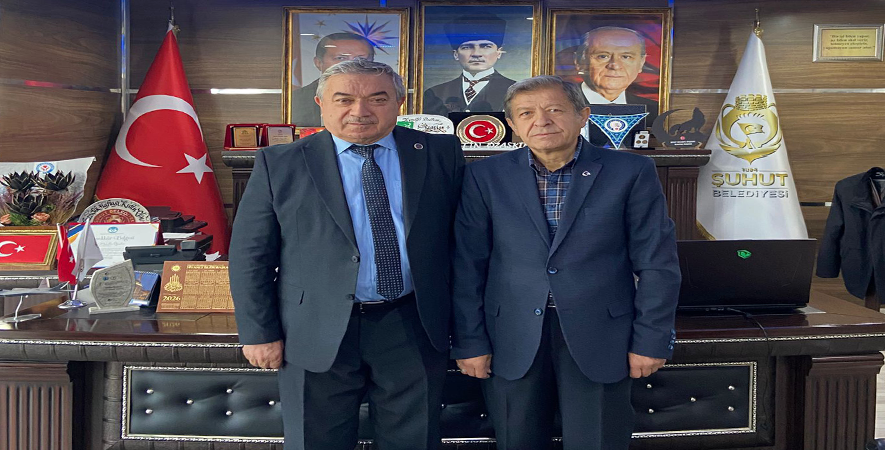 ESKİ BELEDİYE BAŞKANI MEVLÜT CAN’DAN BAŞKAN ÖZAŞKIN’A ZİYARET