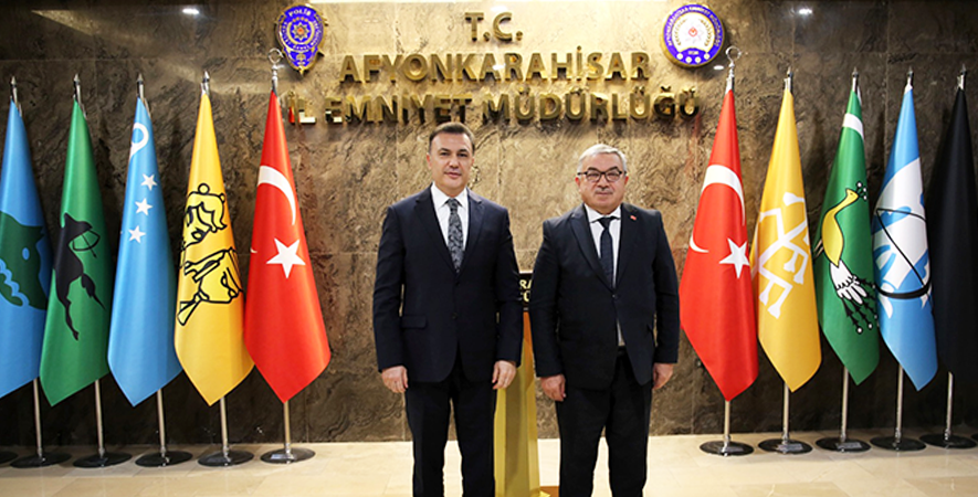 BAŞKAN ÖZAŞKIN’DAN İL EMNİYET MÜDÜRÜ DEMİRTOLA’YA HAYIRLI OLSUN ZİYARETİ